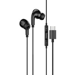 Earphones USB-C otsikuga (built-in DAC): Hoco M83 - Black