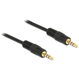 Juhe, kaabel: 2m, 4pin Stereo, Audio-jack, AUX, 3.5mm